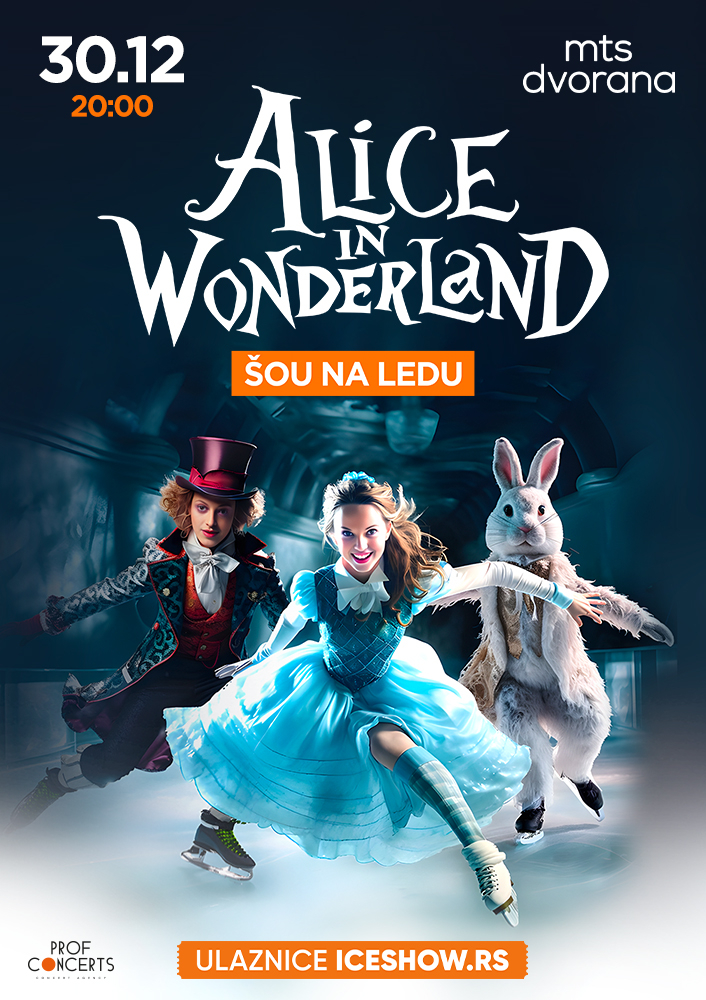 ALICE IN WONDERLAND. ŠOU NA LEDU